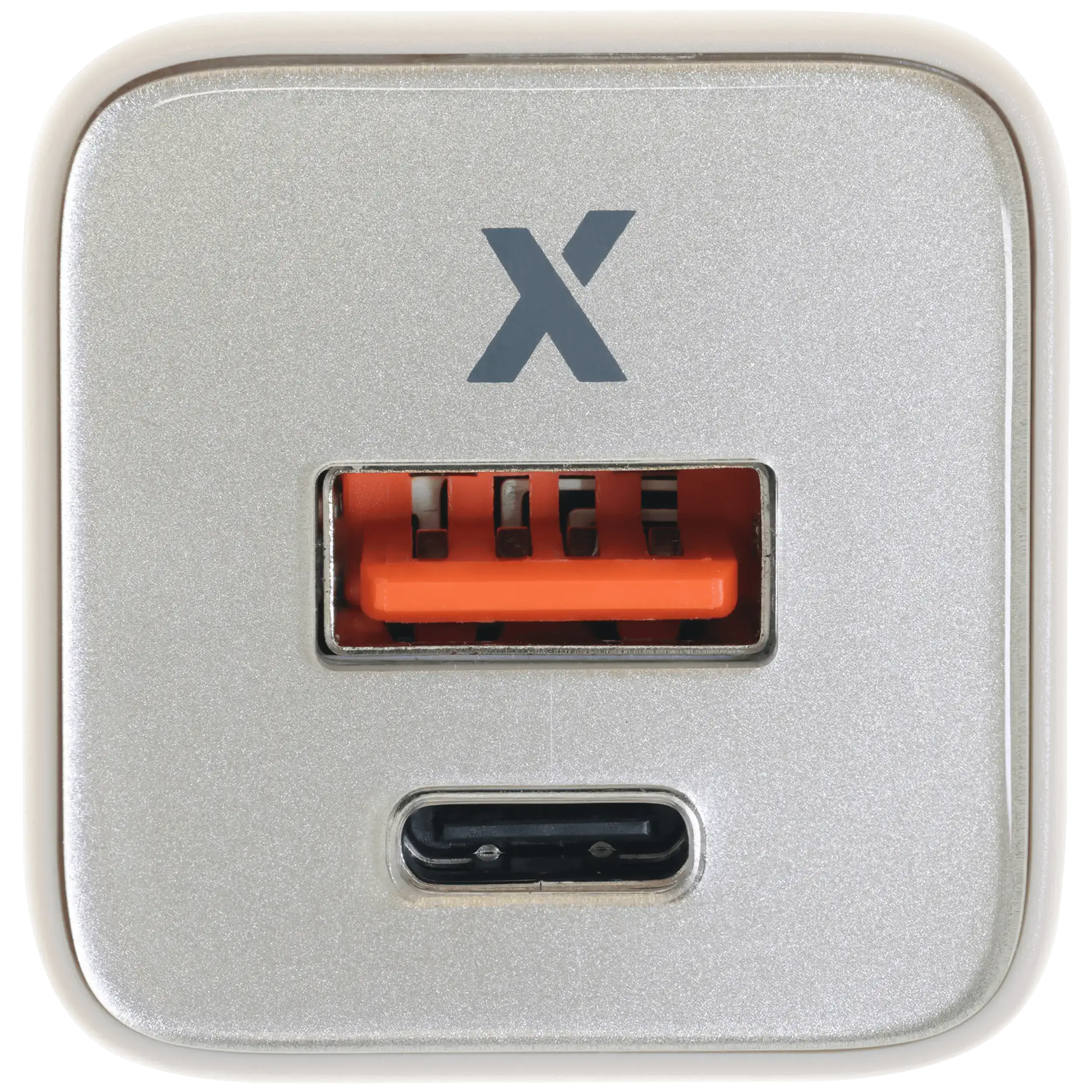 AmpSentrix Pro 30W 2-in-1 USB-C / USB-A GaN Wall Adapter (Desert Titanium)
