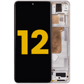 OLED Display with Frame for Xiaomi 12 / 12X / 12S (Refurbished) (Purple)