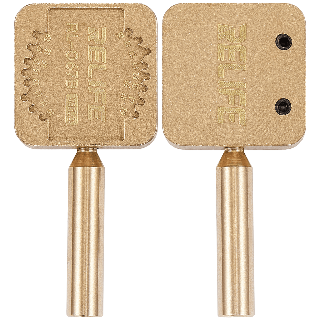 ReLife RL-067B Mini Lötstation Eisenplatte für A10-A19 Pro Chips (Sunshine)