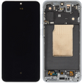 OLED-Display mit Rahmen für Samsung Galaxy A57 5G (A576 / 2026) (Refurbished) (Icyblue)
