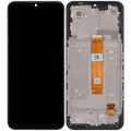 LCD-Display mit Rahmen für Cricket lcon Plus (2026) (SN333C) / AT&T Verge 2 5G (Refurbished) (Alle Farben)