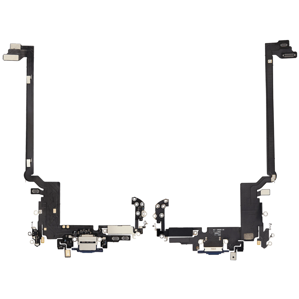 Ladebuchse Flex Cable für iPhone 17 Pro max (Aftermarket Plus) (Internationale Version) (Deep Blue)