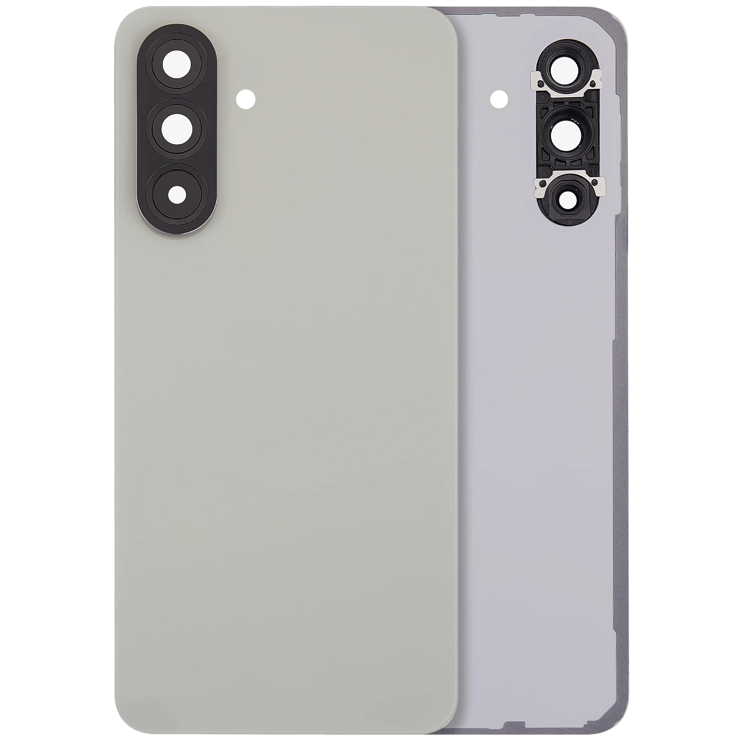 Backcover Glass mit Camera Lens für Samsung Galaxy A56 5G (A566 / 2025) (ohne Logo) (Aftermarket Plus) (Olive)