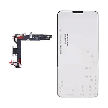 USB-C Ladebuchse Flexkabel für iPhone 17 (Original OEM) (Weiß)