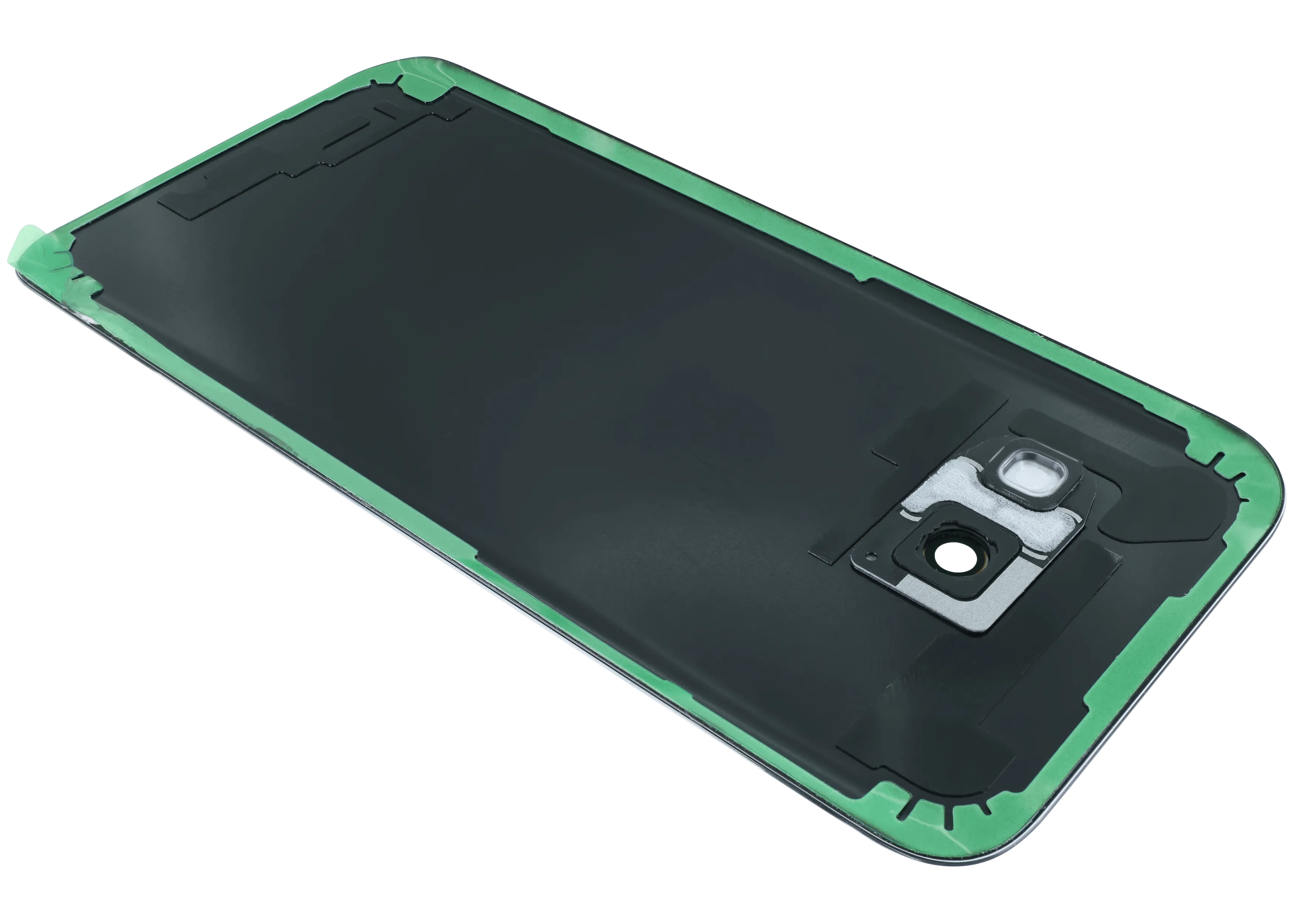 Backcover mit Camera Lens Compatible für Samsung Galaxy A3 (A320) (Service Pack) (Schwarz)