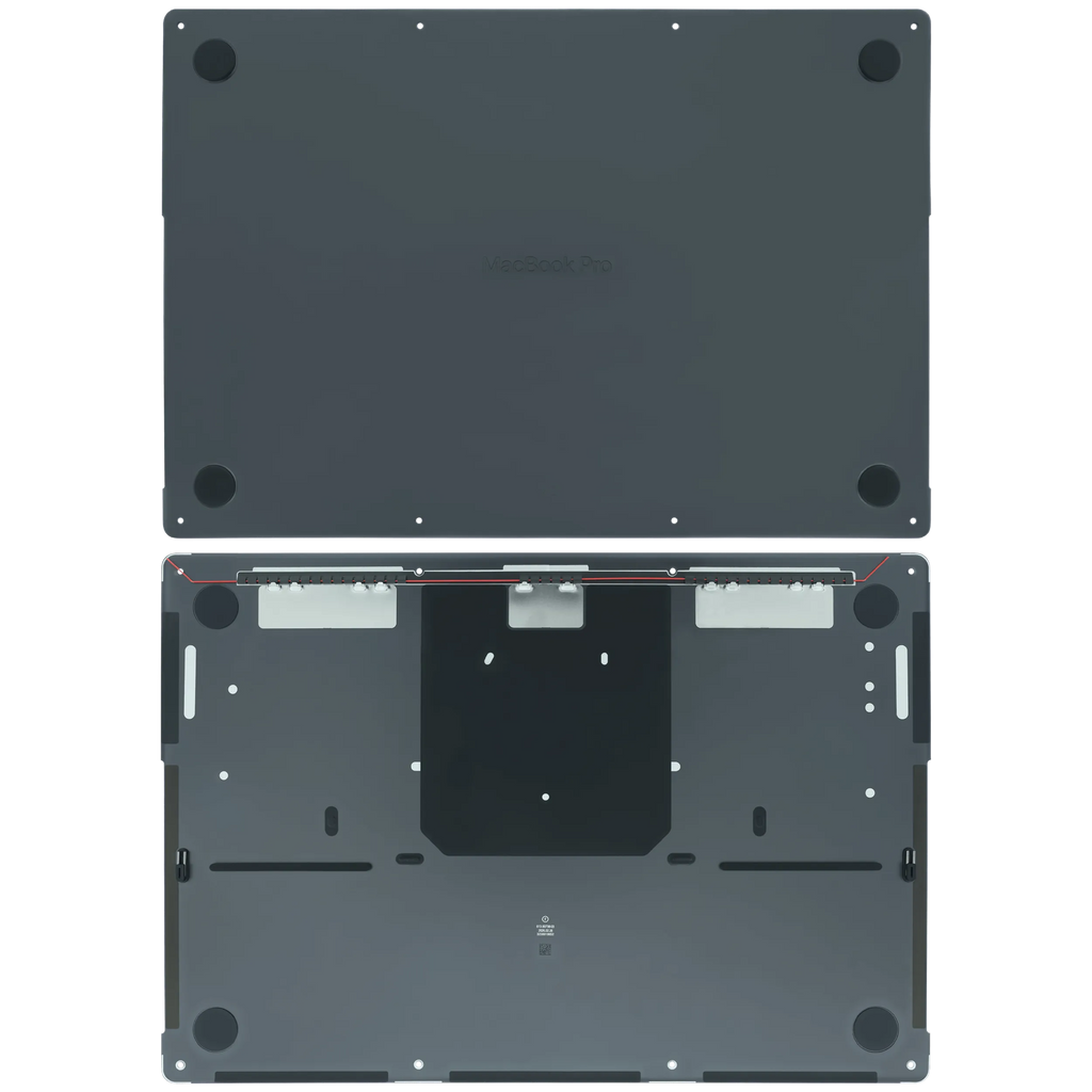 Bottom Case für MacBook Pro 16" A3428 (2026) (Original OEM) (Space Schwarz)