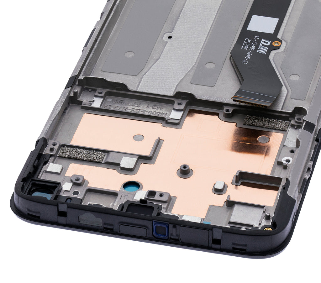 LCD-Display mit Rahmen für Motorola Moto G9 Plus (XT2087 / 2020) (Refurbished) (Alle Farben)