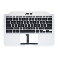 Top Case mit Keyboard (ANSI US) für MacBook Air 11" A1465 (2013-2015) (gebrauchter OEM-Ausbau, Qualität B/C)