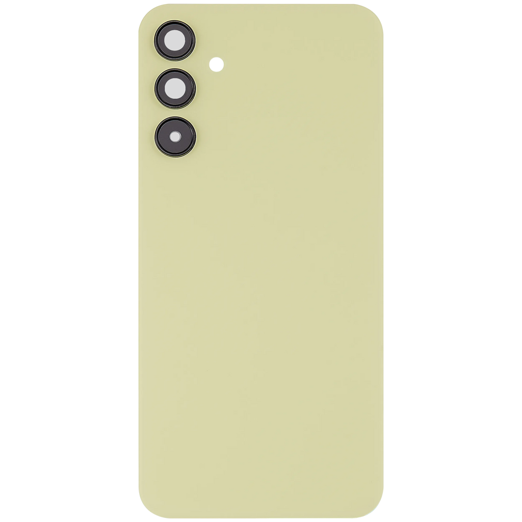 Backcover mit Camera Lens für Samsung Galaxy A15 5G (A156 / 2023) (ohne Logo) (Aftermarket Plus) (Personality Yellow)