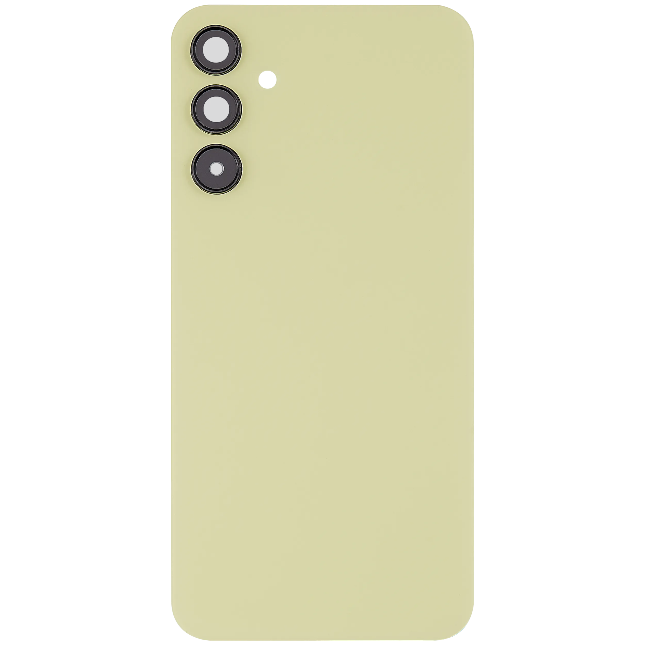 Backcover mit Camera Lens für Samsung Galaxy A15 5G (A156 / 2023) (ohne Logo) (Aftermarket Plus) (Personality Yellow)