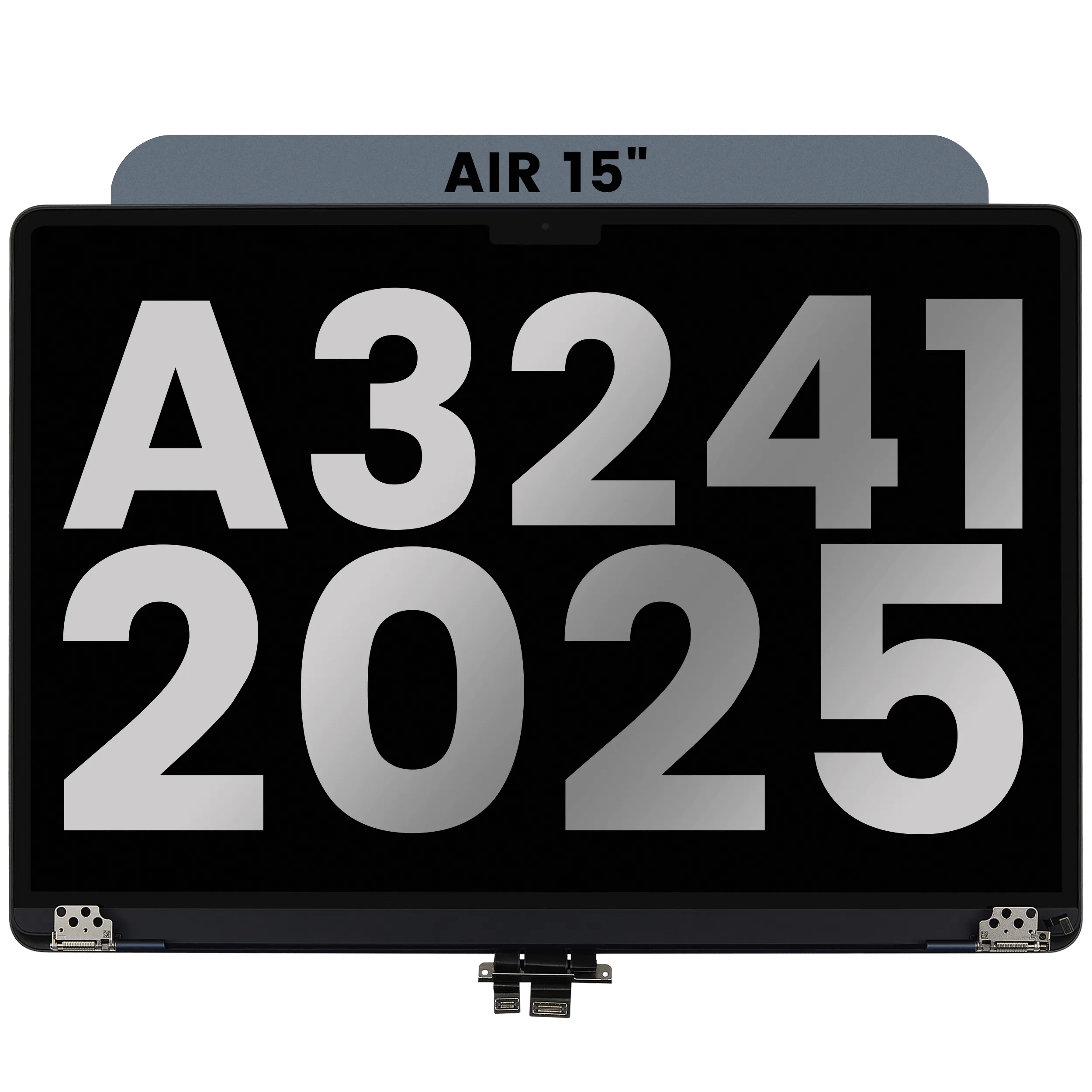 Complete LCD-Display für MacBook Air 15" (A3241 / Early 2025) (gebrauchter OEM-Ausbau, Qualität B) (Midnight)
