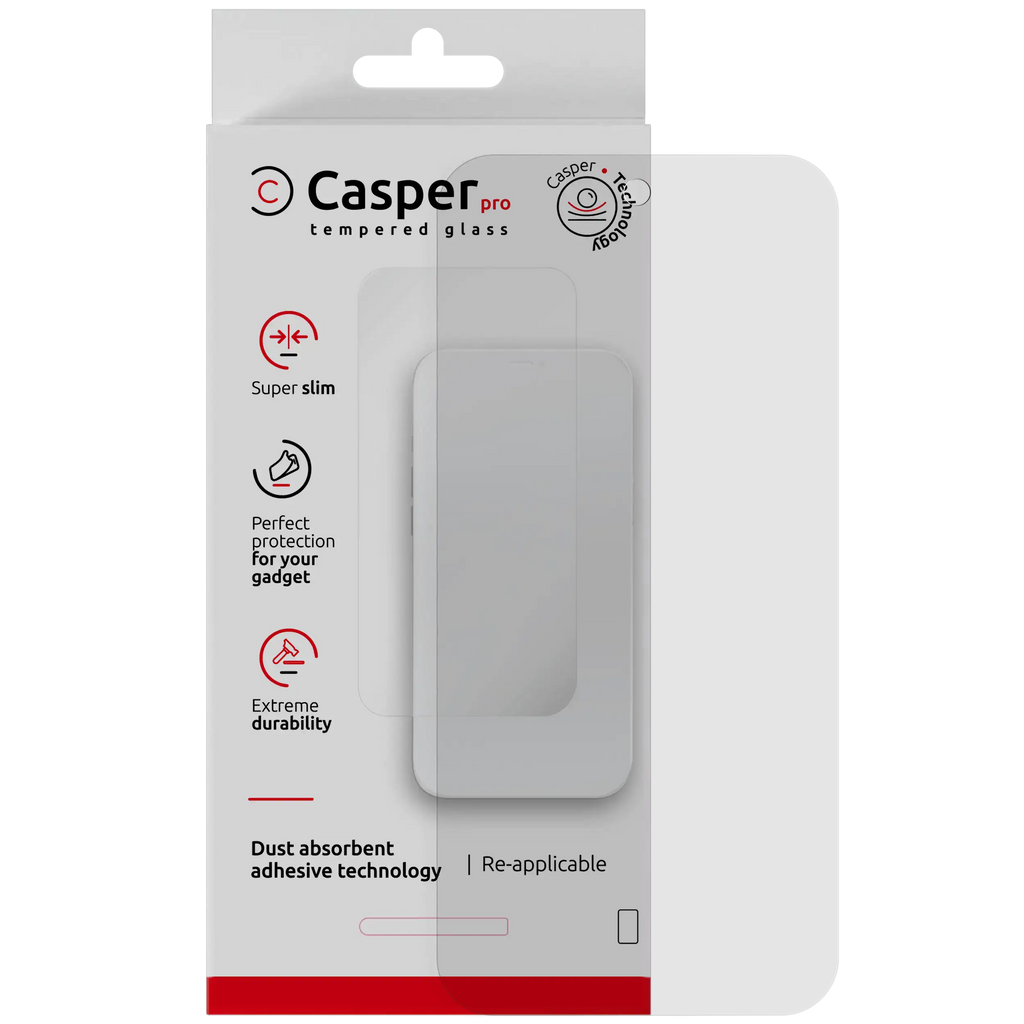 Casper Pro Temperglas für Google Pixel 10 Pro XL (Retail Pack) (Clear)