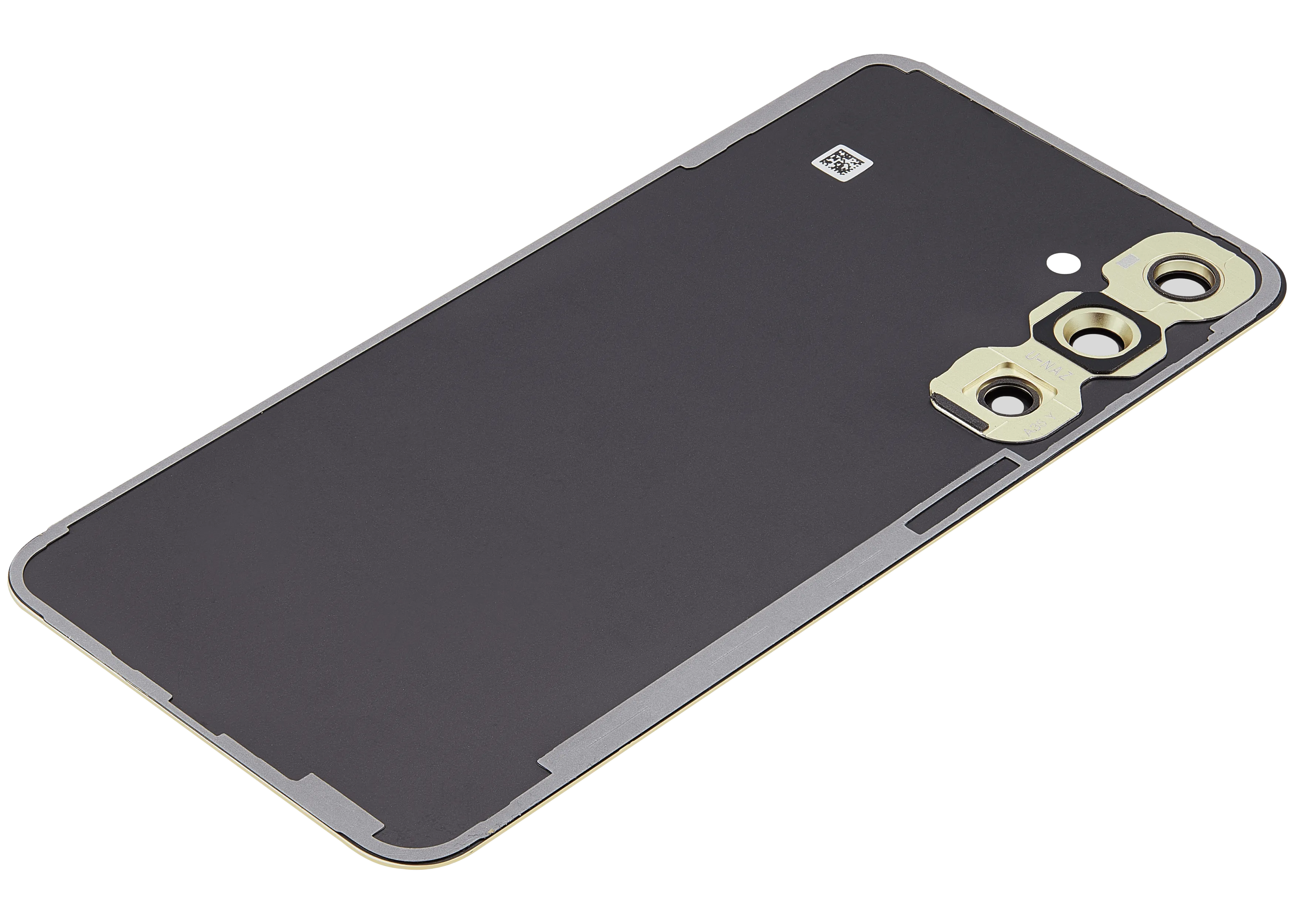 Backcover Glass mit Camera Lens für Samsung Galaxy A35 5G (A356 / 2024 (ohne Logo) (Aftermarket Plus) (Lemon)