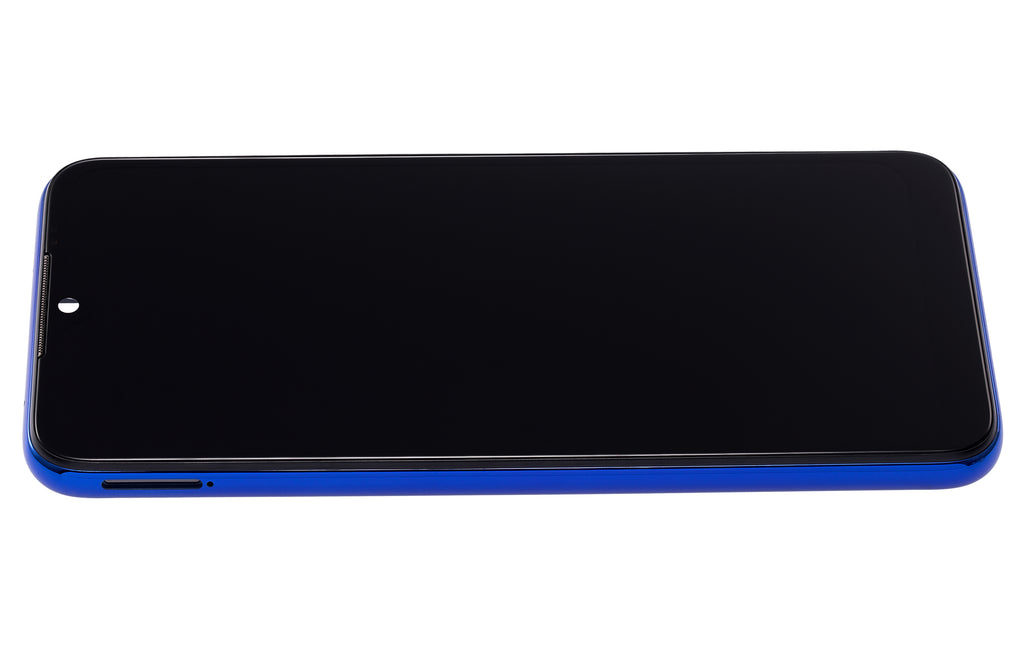 LCD-Display mit Rahmen für Xiaomi Redmi Note 8T (Refurbished) (Starscape Blue)
