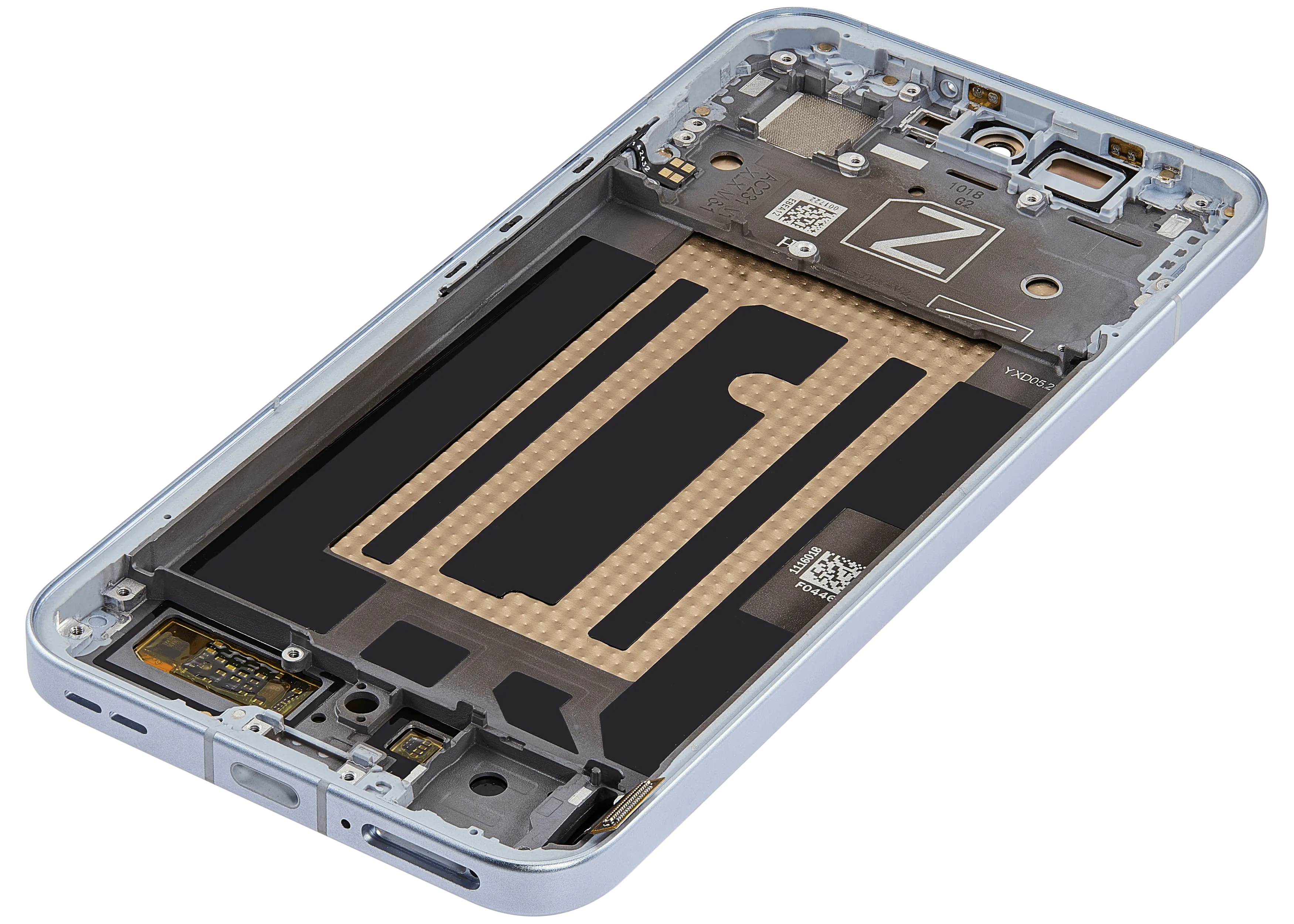OLED-Display mit Rahmen für OPPO Reno 13 (Refurbished) (Blau)