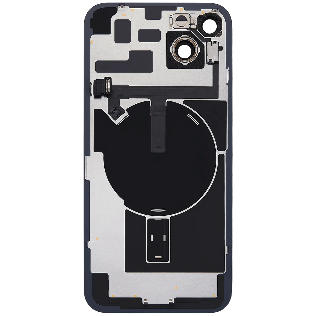 Backcover mit MagSafe Magnet & NFC & Blitz-Flexkabel für iPhone 14 Plus (Service Pack) (Midnight)