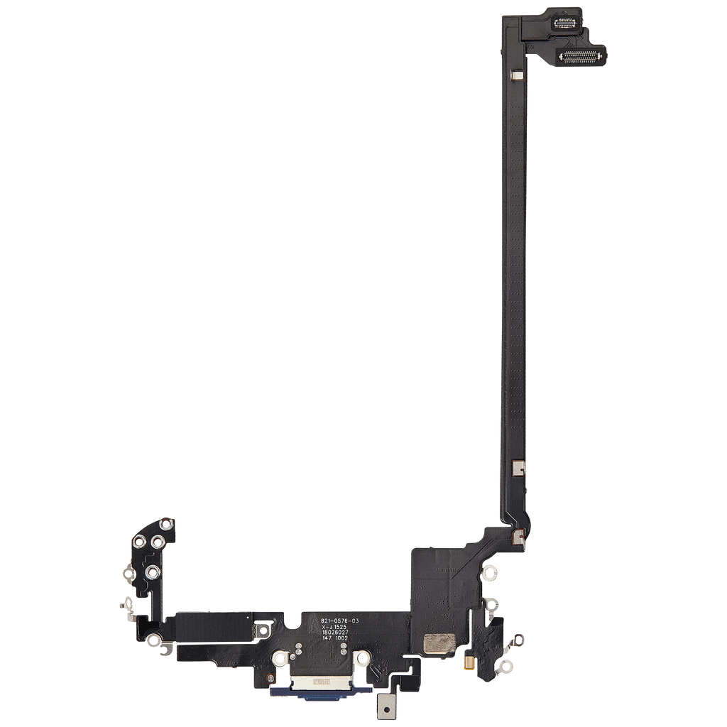 Ladebuchse Flex Cable für iPhone 17 Pro max (Aftermarket Plus) (US-Version) (Deep Blue)