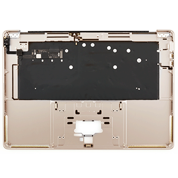 Top Case mit Tastatur ISO Dänisch für MacBook Air 15" Starlight Original Apple