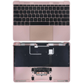Top Case mit Keyboard (ANSI US) für MacBook 12" A1534 (2016-2017) (gebrauchter OEM-Ausbau, Qualität A) (Rose Gold)
