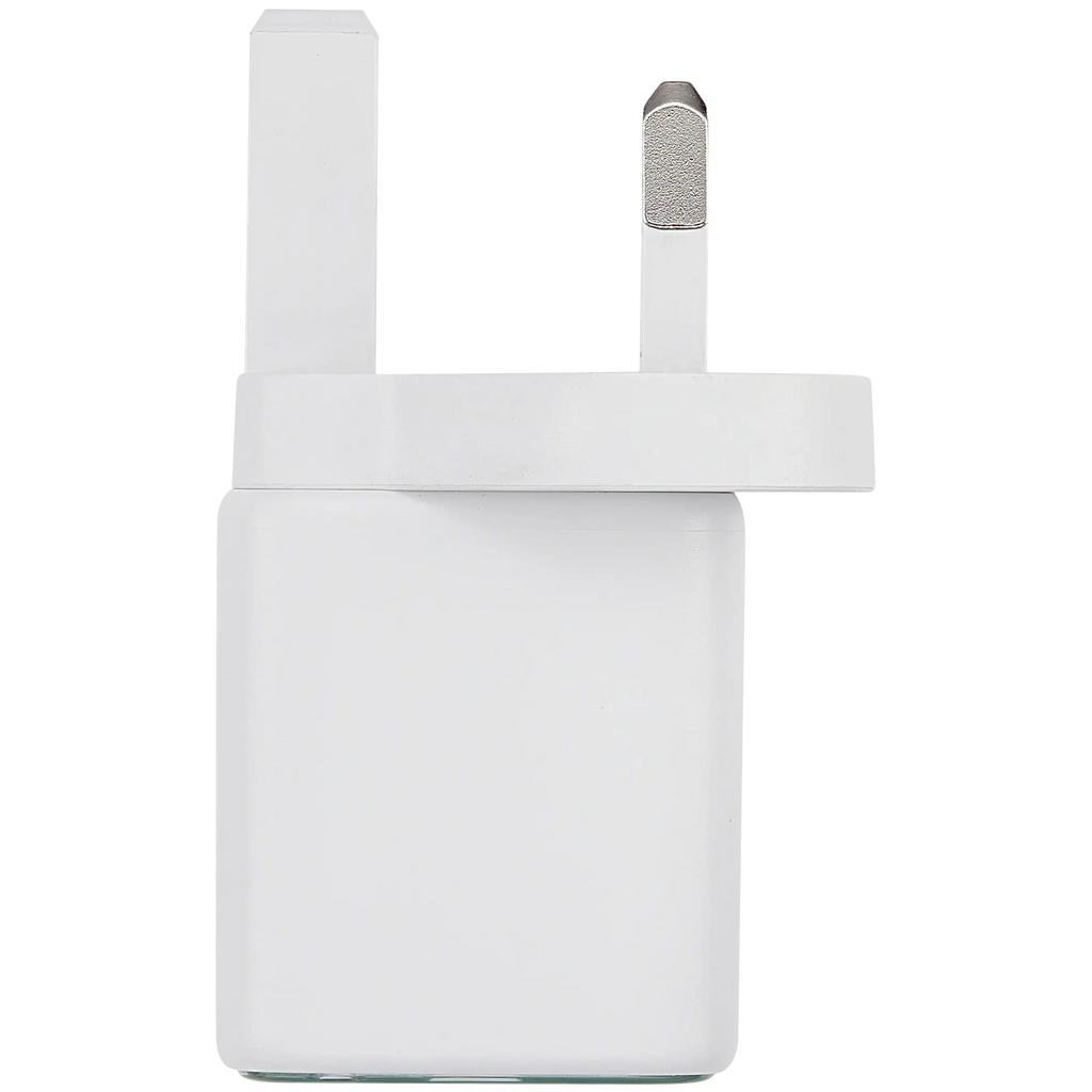 AmpSentrix 30W 2-in-1 USB-C / USB-A Wall Adapter (220V / UK Plug) (Teal)