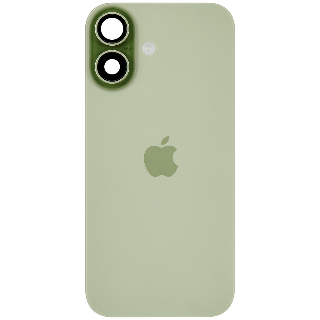 Backcover mit MagSafe Magnet & NFC & Blitz-Flexkabel für iPhone 17 (gebrauchter OEM-Ausbau, Qualität C) (Sage)