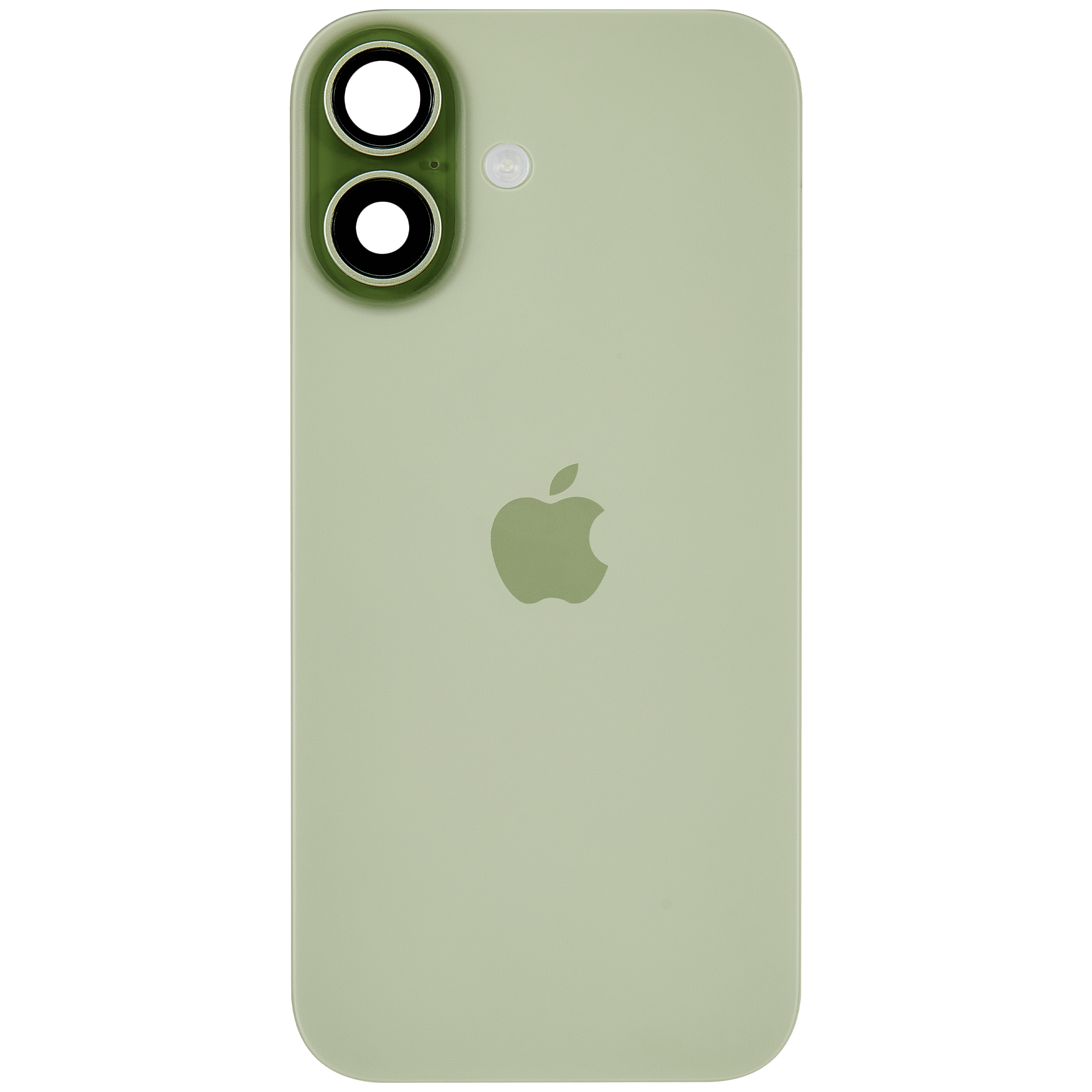 Backcover mit MagSafe Magnet & NFC & Blitz-Flexkabel für iPhone 17 (gebrauchter OEM-Ausbau, Qualität C) (Sage)