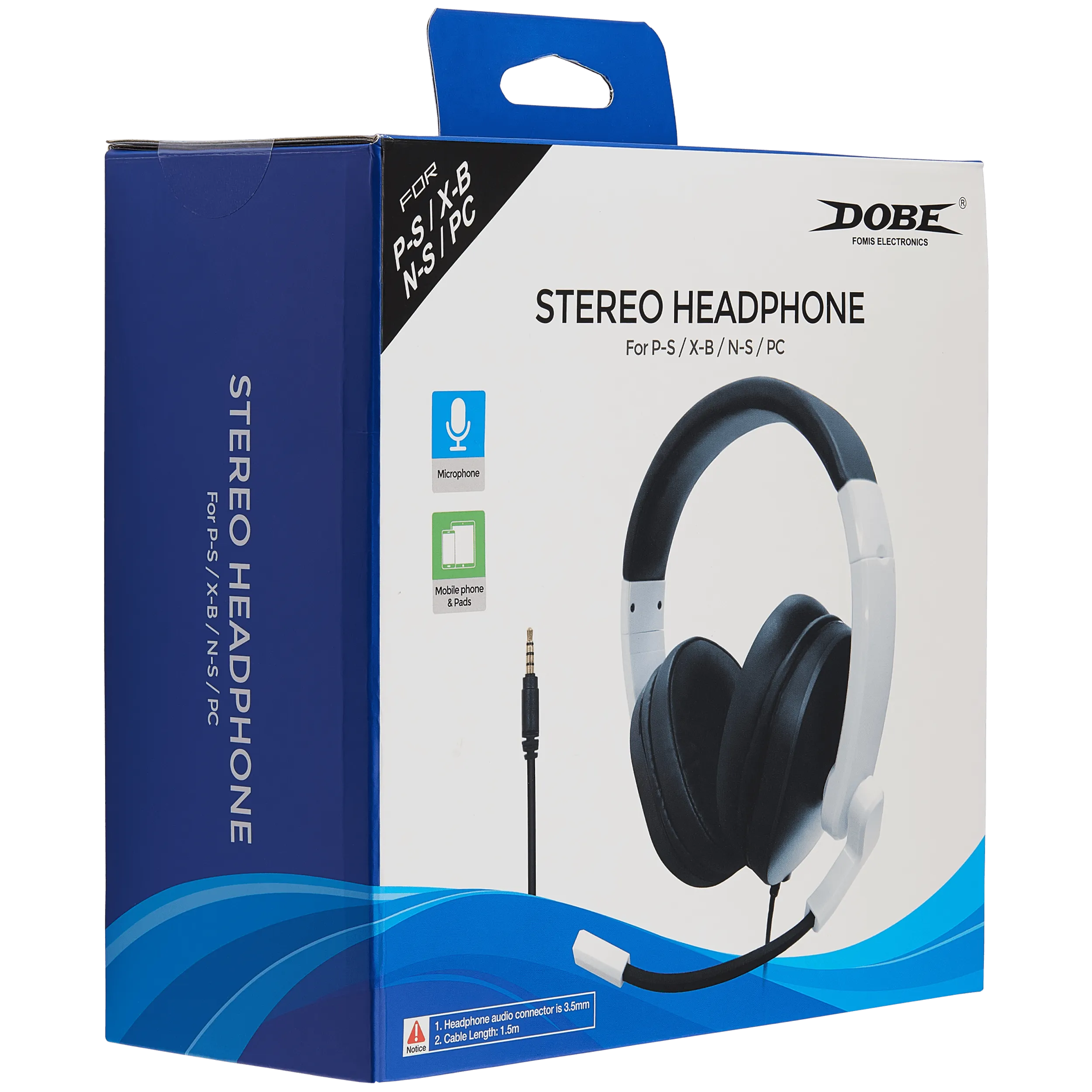 TY-1802 Stereo Headphone für PlayStation 5 / Xbox Series X / Nintendo Switch / Personal Computer (DOBE)