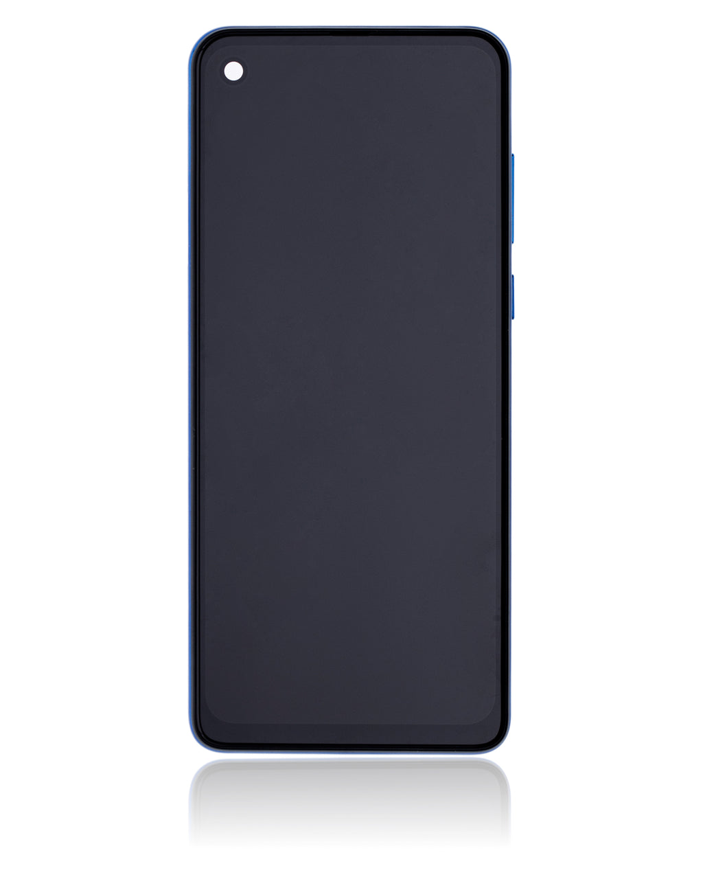 LCD-Display mit Rahmen für Motorola One Vision (XT1970 / 2019) / P50 (Original OEM) (Sapphire Gradient)