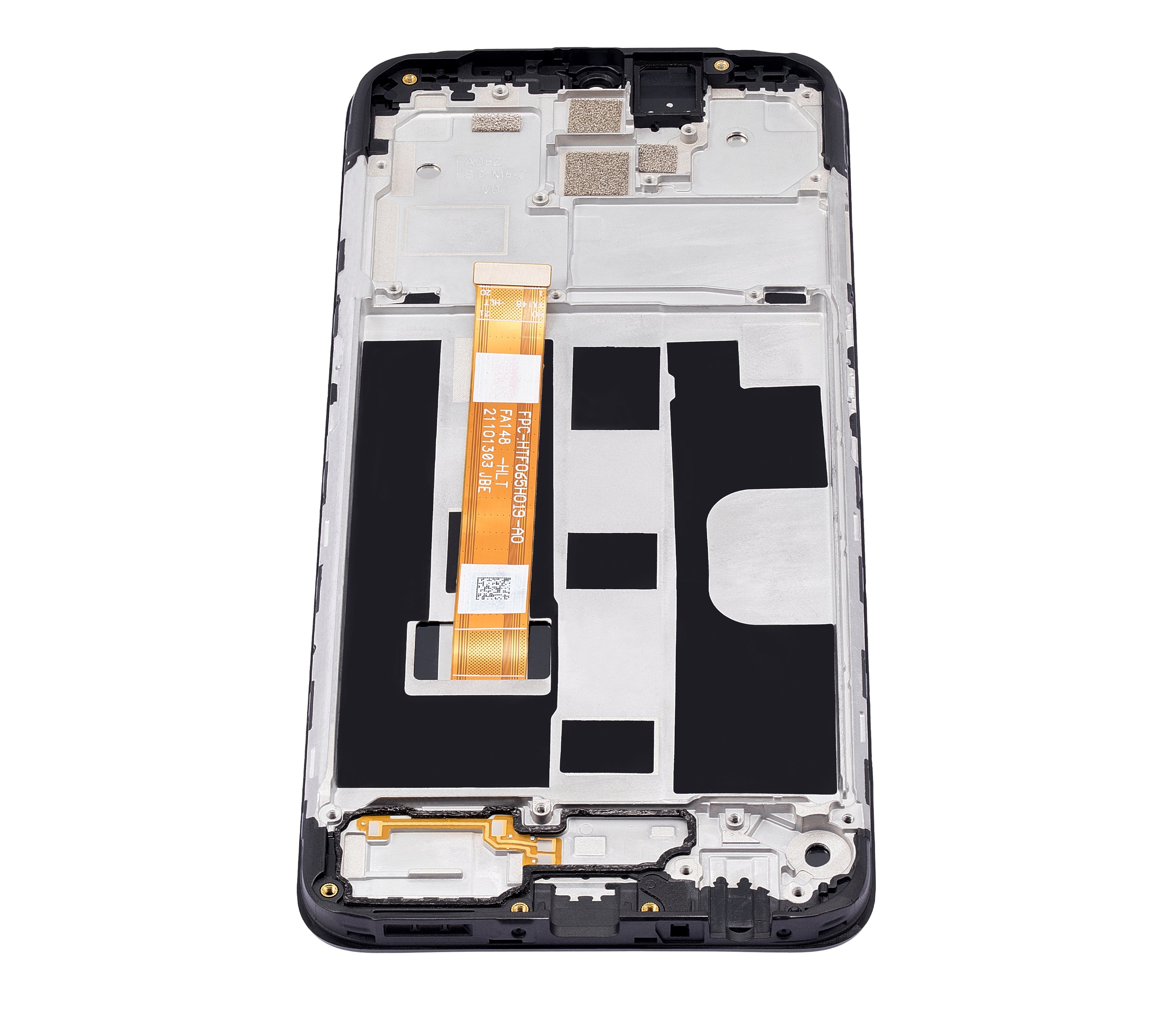 LCD-Display mit Rahmen für OPPO A9 (2020) (Refurbished) (Alle Farben)