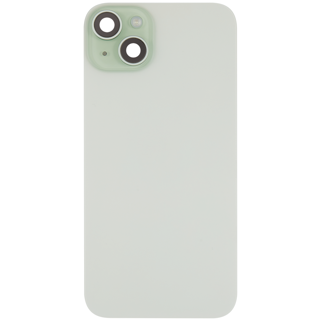 Backcover mit MagSafe Magnet & NFC & Blitz-Flexkabel für iPhone 15 Plus (gebrauchter OEM-Ausbau, Qualität A) (Grün)