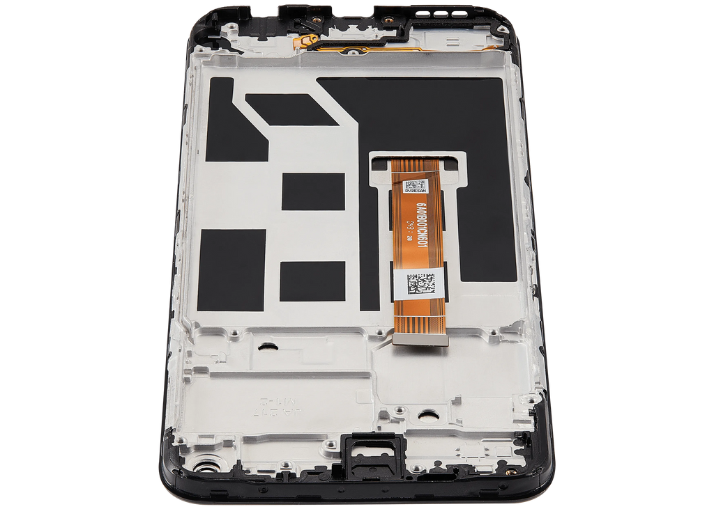LCD-Display mit Rahmen Compatible für Oppo A32 (2020) (Refurbished) (Alle Farben)