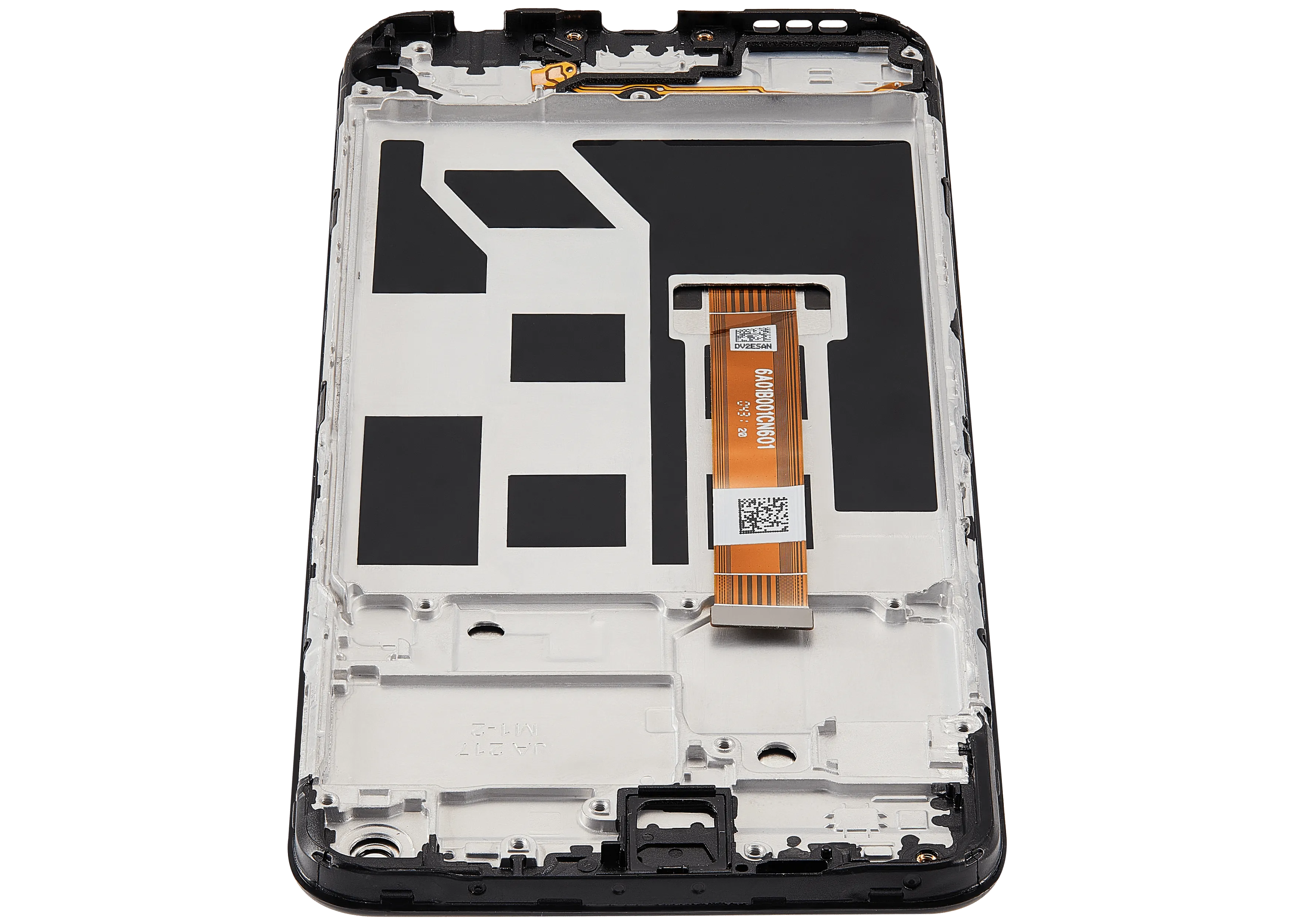 LCD-Display mit Rahmen Compatible für Oppo A32 (2020) (Refurbished) (Alle Farben)