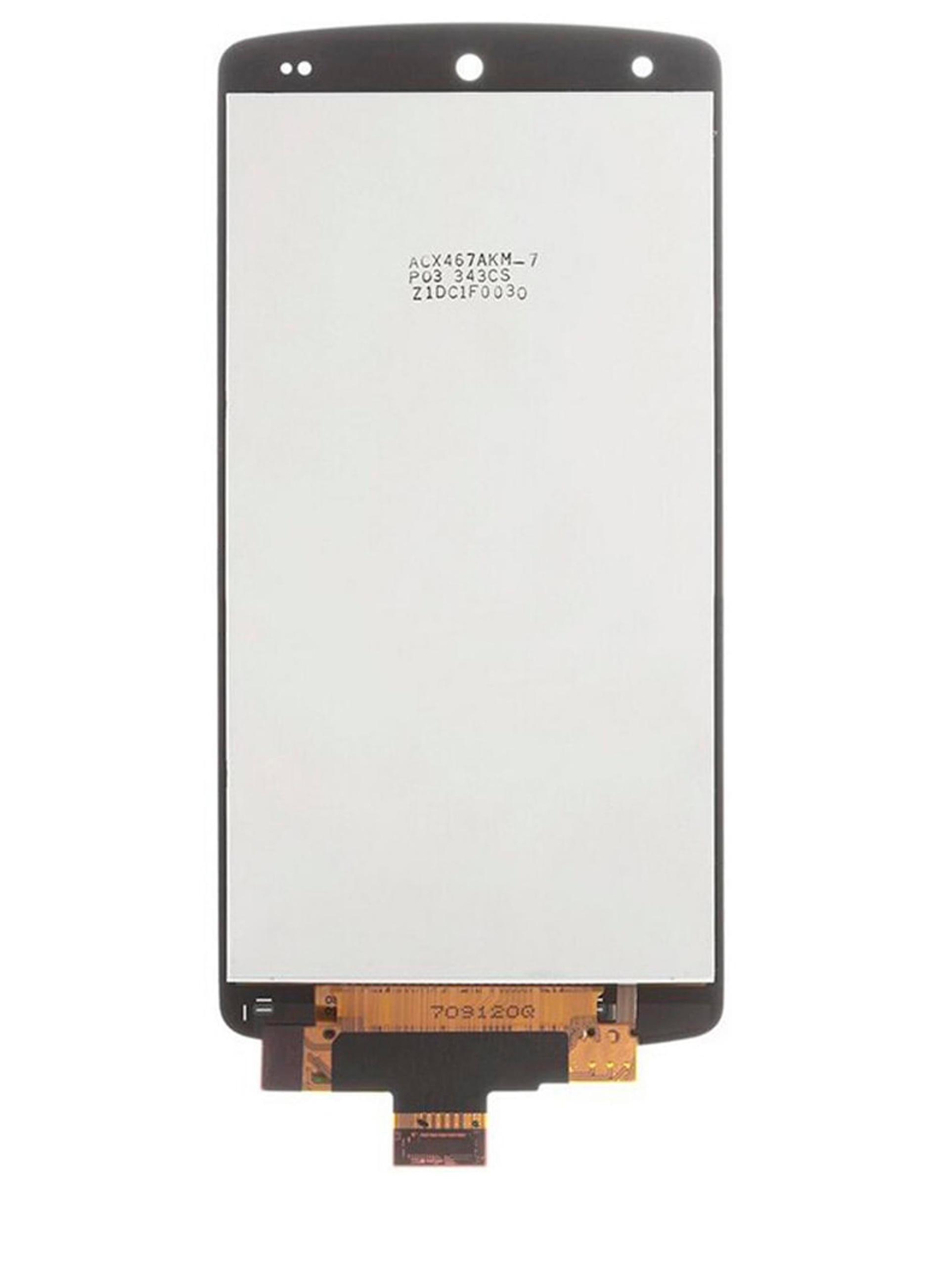 LCD-Display ohne Rahmen für Nexus 5 (Refurbished) (Schwarz)