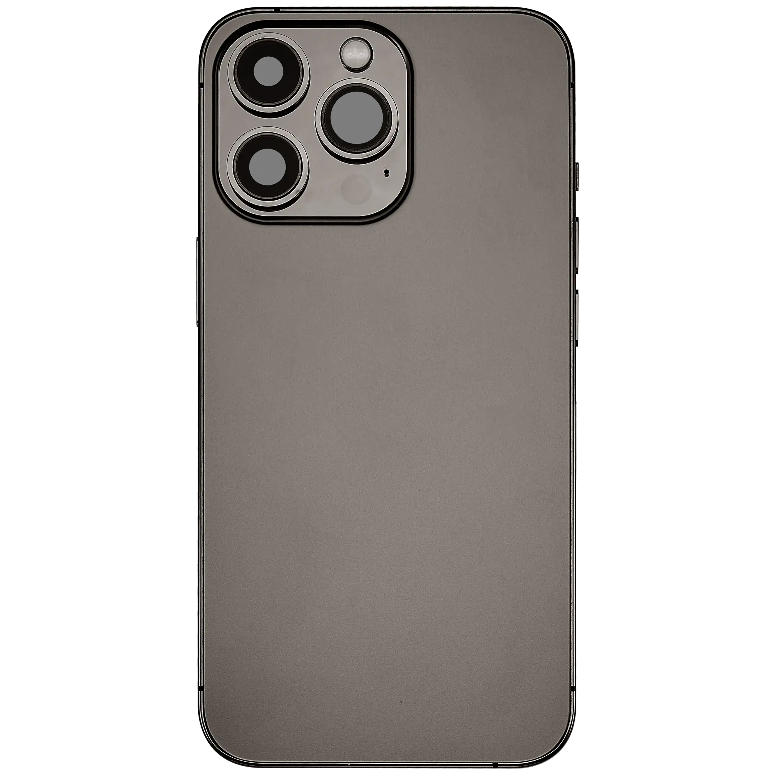 Backcover/Rahmen mit Ladebuchse Flex & Small Parts für iPhone 13 Pro (EU / Global Version) (gebrauchter OEM-Ausbau, Qualität B) (Graphite)