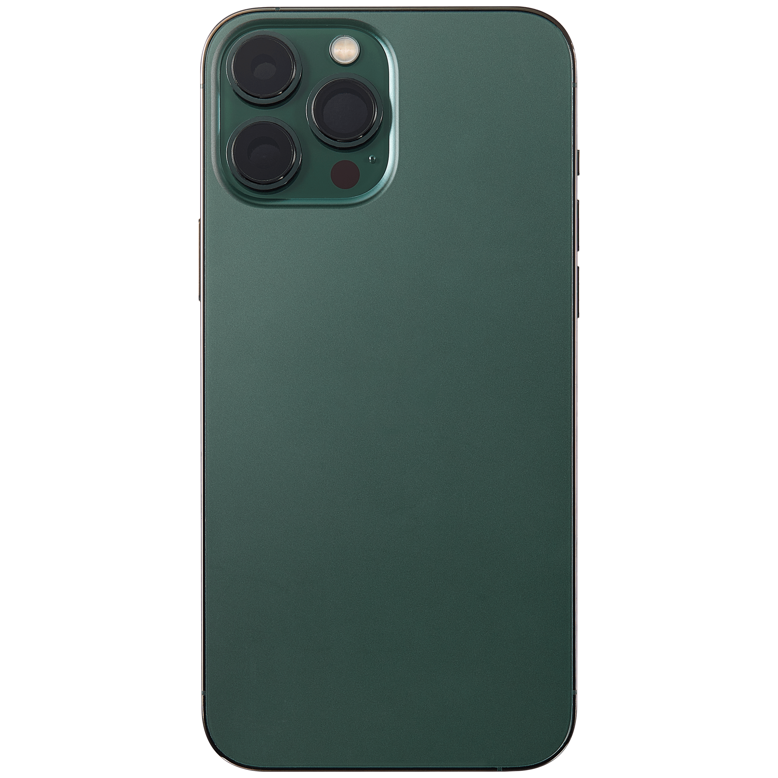 Backcover/Rahmen mit Small Parts für iPhone 13 Pro Max (EU / Global Version) (gebrauchter OEM-Ausbau, Qualität B) (Alpine Grün)
