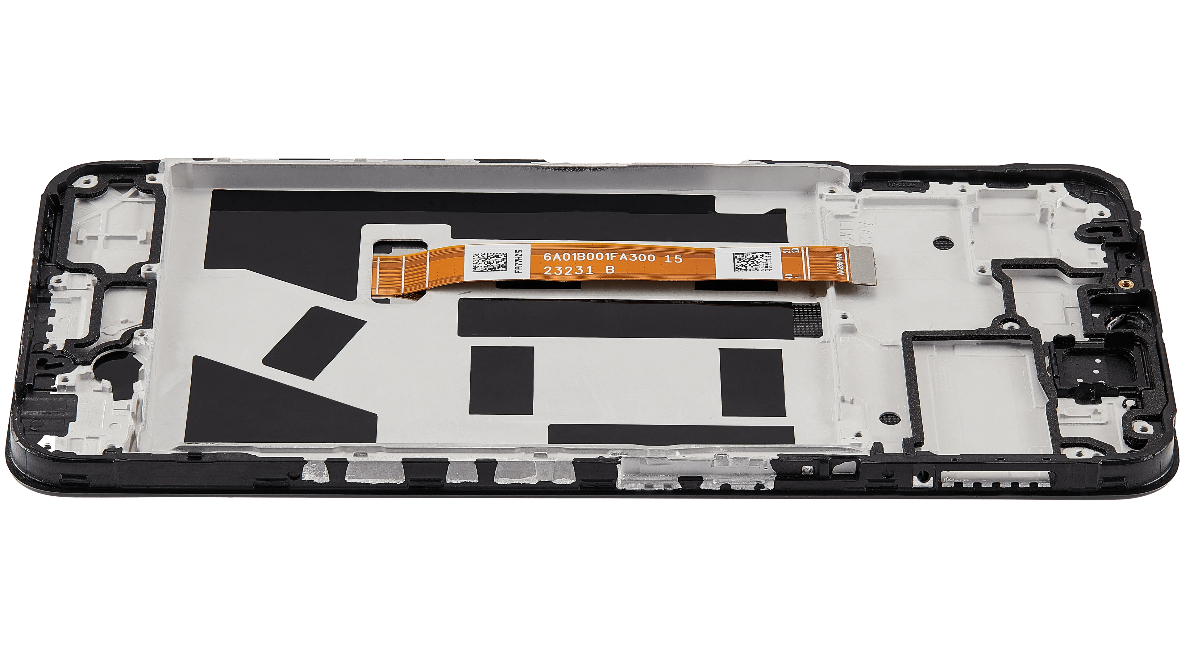 LCD-Display mit Rahmen Compatible für Oppo A57 5G (2022) (Refurbished) (All Color)