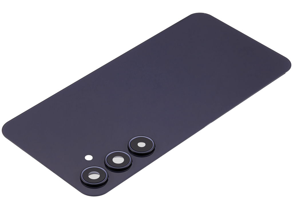 Backcover Glass mit Camera Lens für Samsung Galaxy A35 5G (A356 / 2024) (ohne Logo) (Aftermarket Plus) (Navy)
