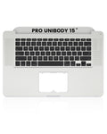 Top Case mit Keyboard (ANSI US) für MacBook Pro 15" A1286 (2010-2012) (gebrauchter OEM-Ausbau, Qualität A)