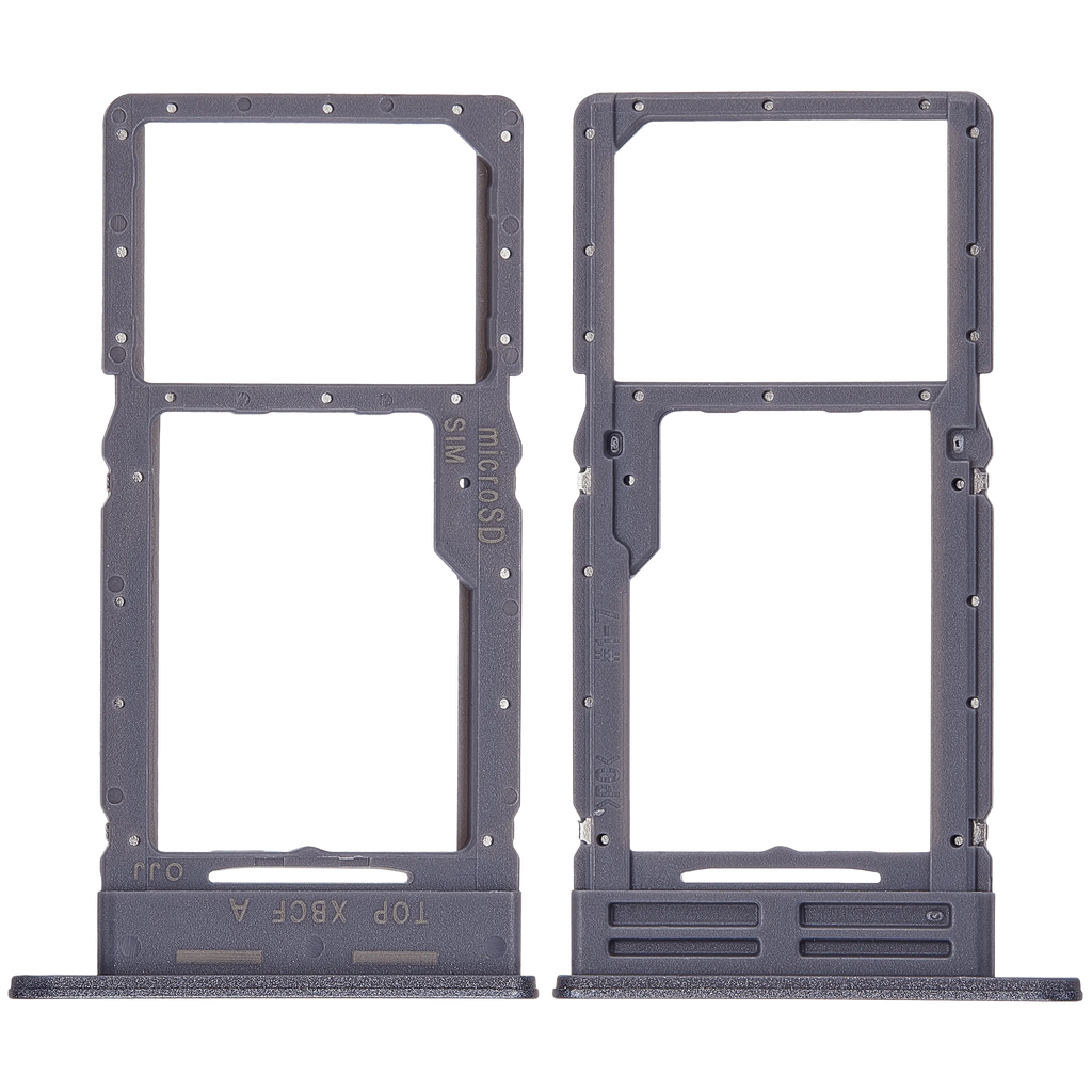 Dual Sim Card Tray für Samsung Galaxy Tab A11 Plus (X236B) (Schwarz)