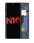 OLED-Display m. Rahmen f. Samsung Galaxy Note 10 Aura Glow (Aftermarket Plus)