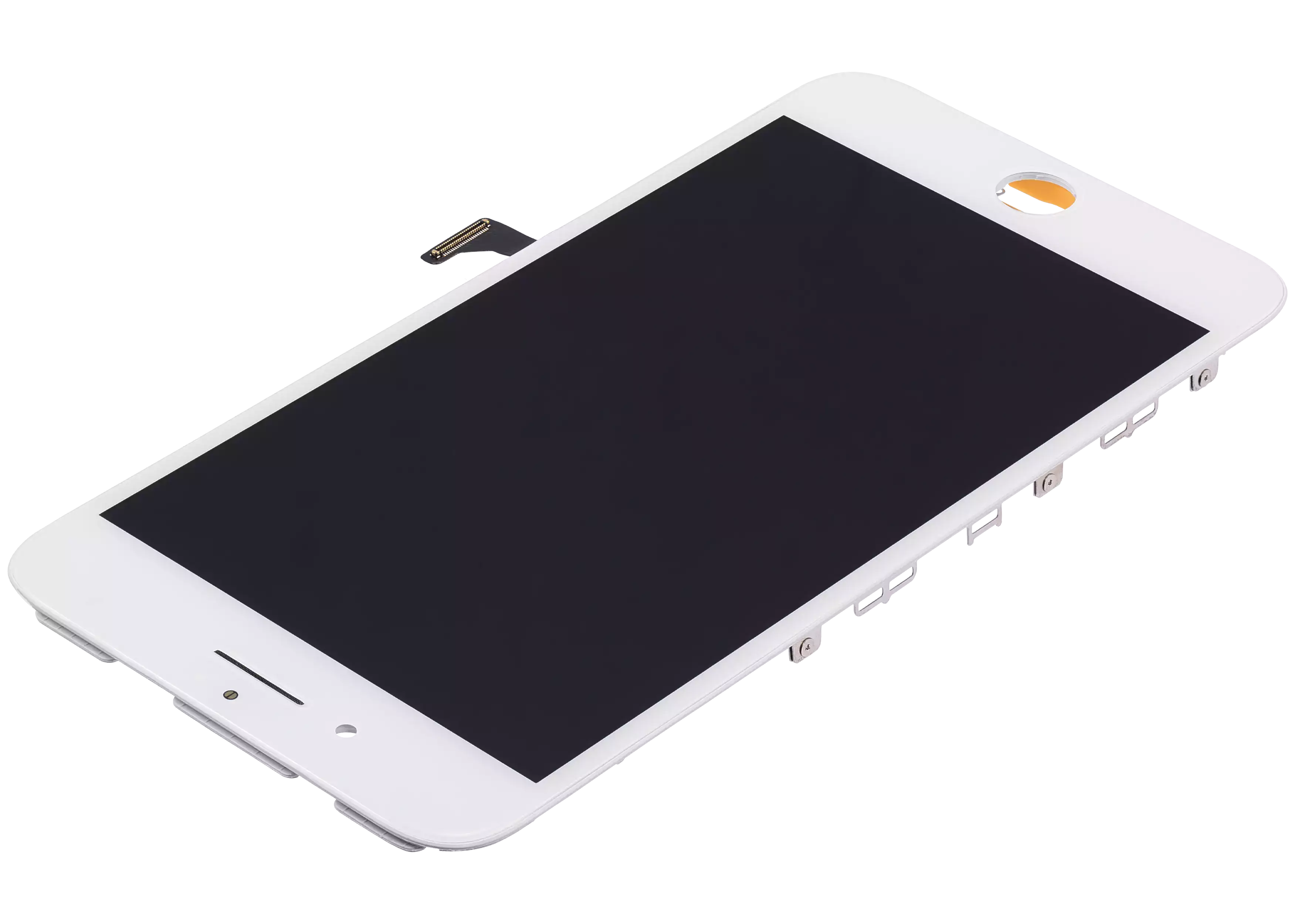 LCD-Display mit Stahlplatte für iPhone 7 Plus (Aftermarket: AQ7) (Weiß)