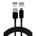 Micro USB zu USB Type A Kabel (Generic) (Schwarz)
