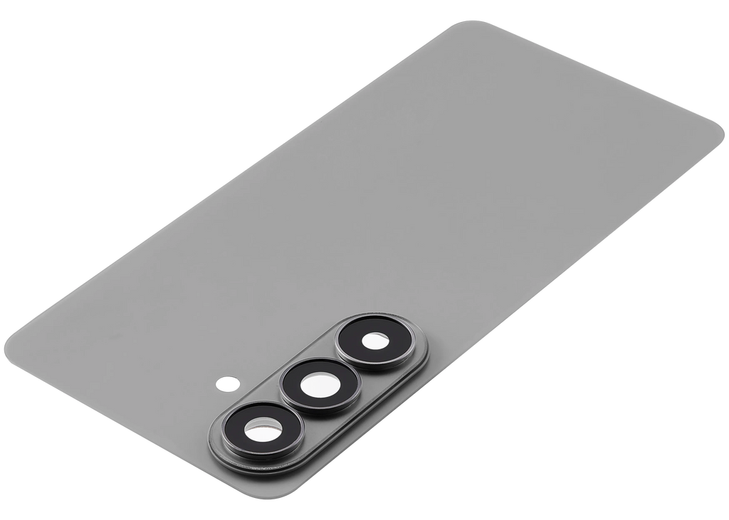 Backcover Glass mit Camera Lens für Samsung Galaxy S26 (Aftermarket Plus) (Silver Shadow)