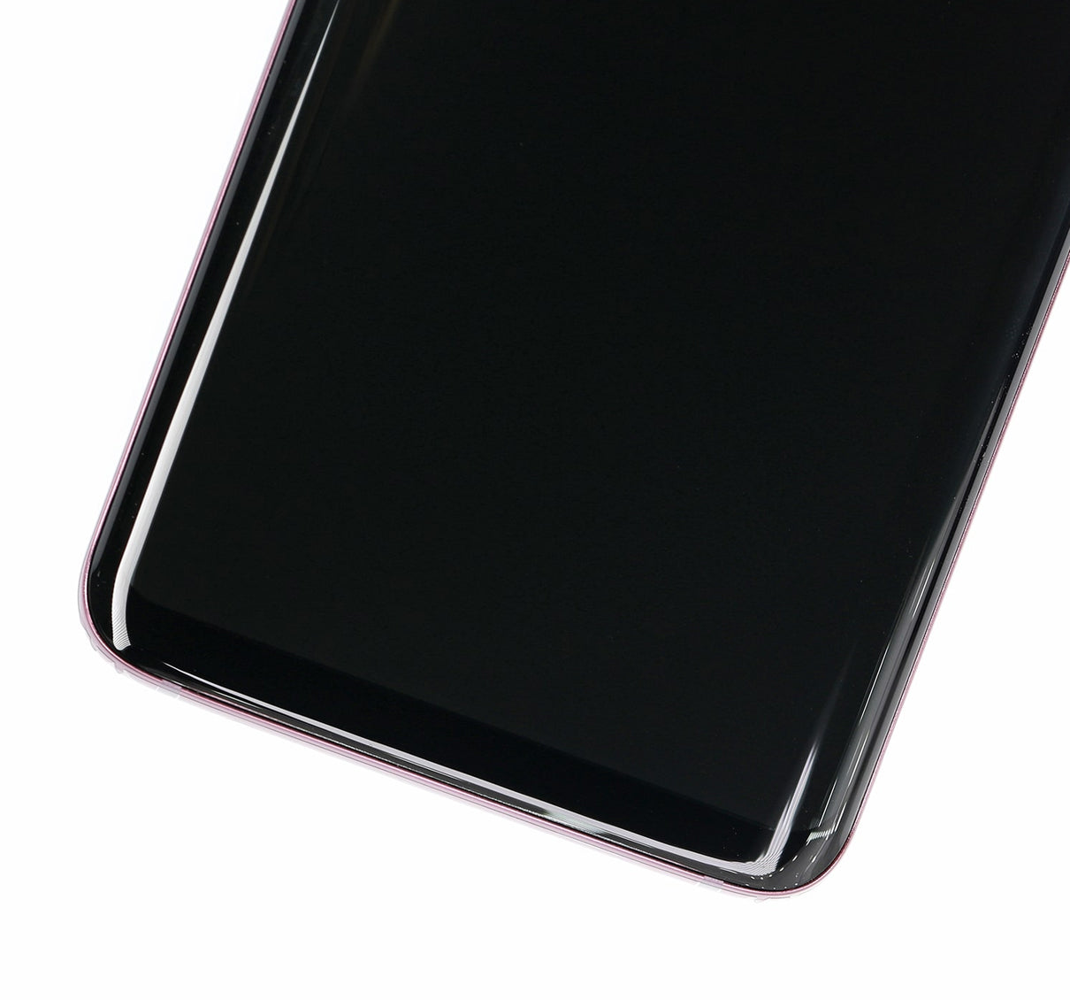OLED-Display mit Rahmen für Samsung Galaxy S9 (gebrauchter OEM-Ausbau, Qualität B/C) (Lilac Purple)