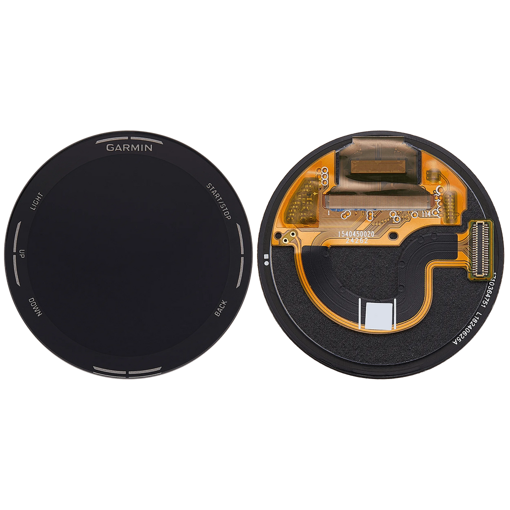 OLED-Display ohne Rahmen für Garmin Instinct 3 (45MM) (2025) (Premium) (Schwarz)