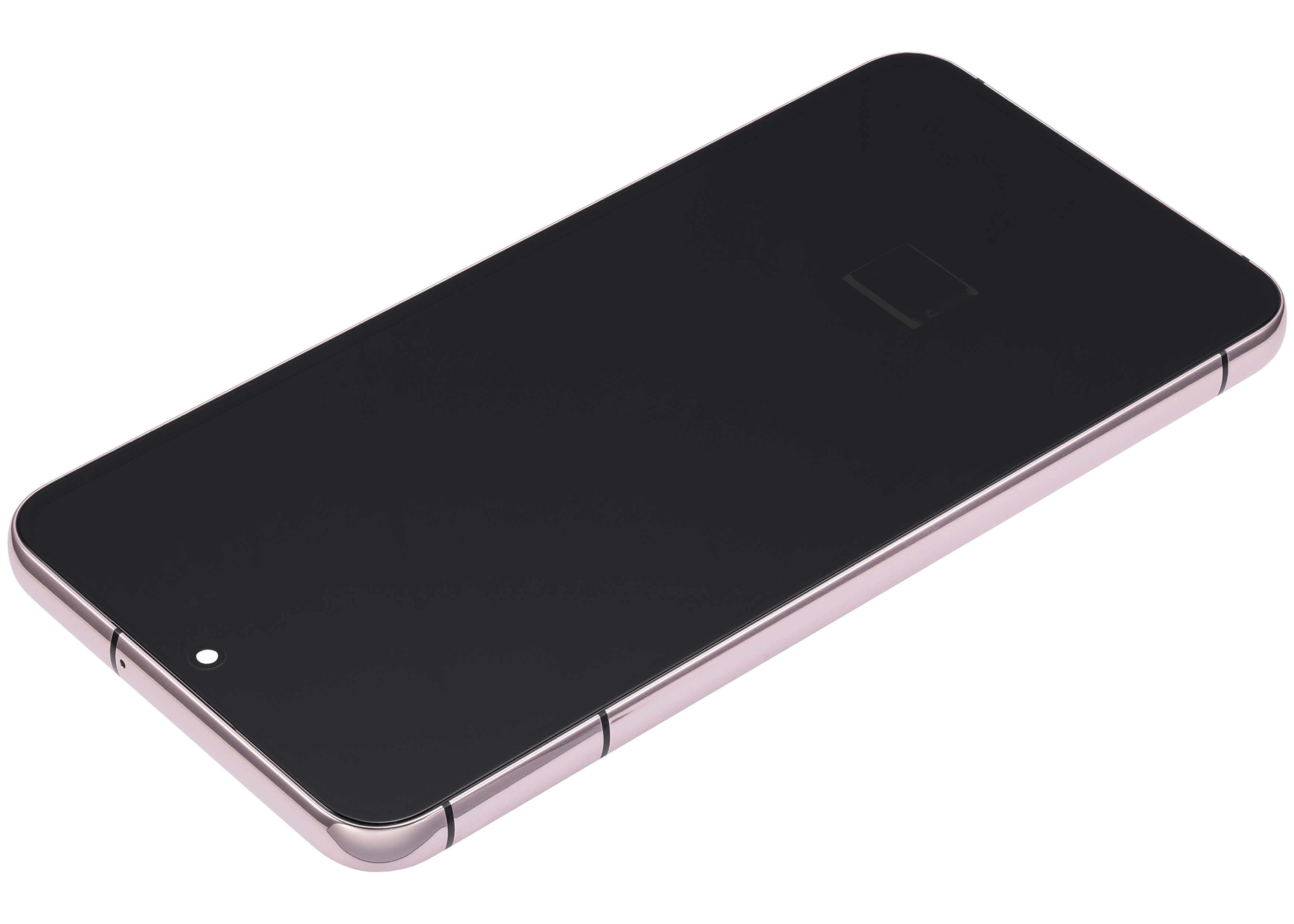 OLED-Display mit Rahmen für Samsung Galaxy S22 Plus 5G (US & Internationale Version) (Aftermarket Plus) (120Hz) (Pink Gold / Violet)