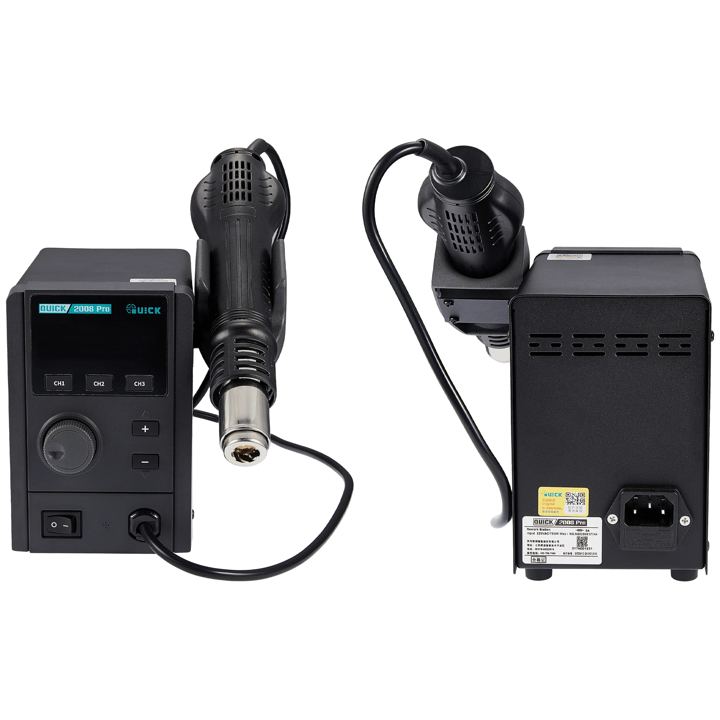 2008 Pro Hot Air Rework Station (220V / EU Version) (Quick)