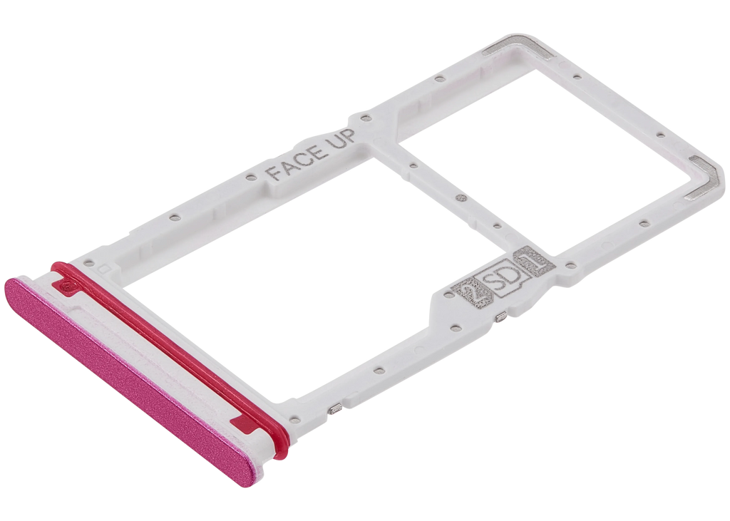 Sim Card Tray für Motorola Moto G37 (XT2625 / 2026) (Fuchsia Red)