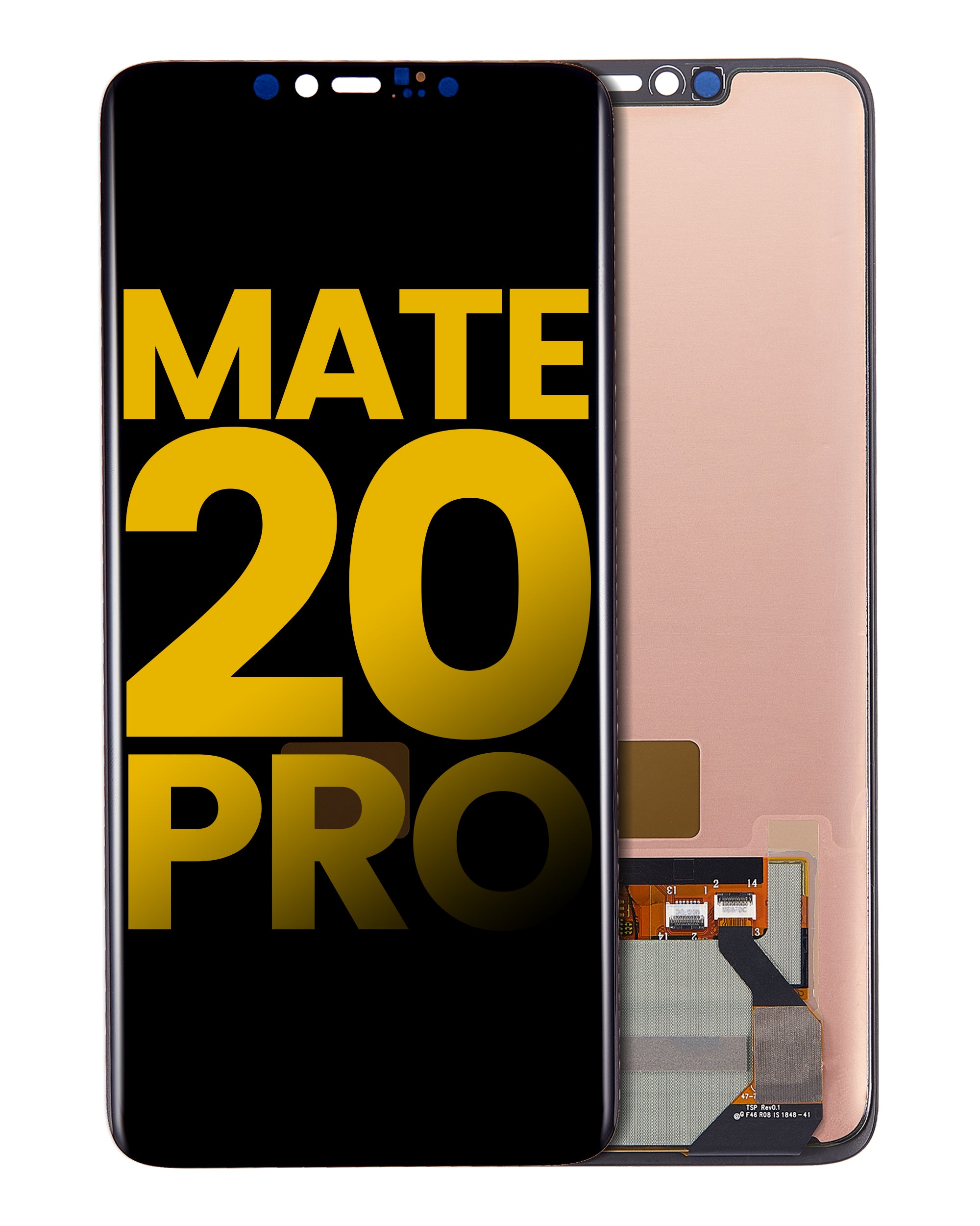 OLED-Display ohne Rahmen für Huawei Mate 20 Pro (Refurbished) (Alle Farben)