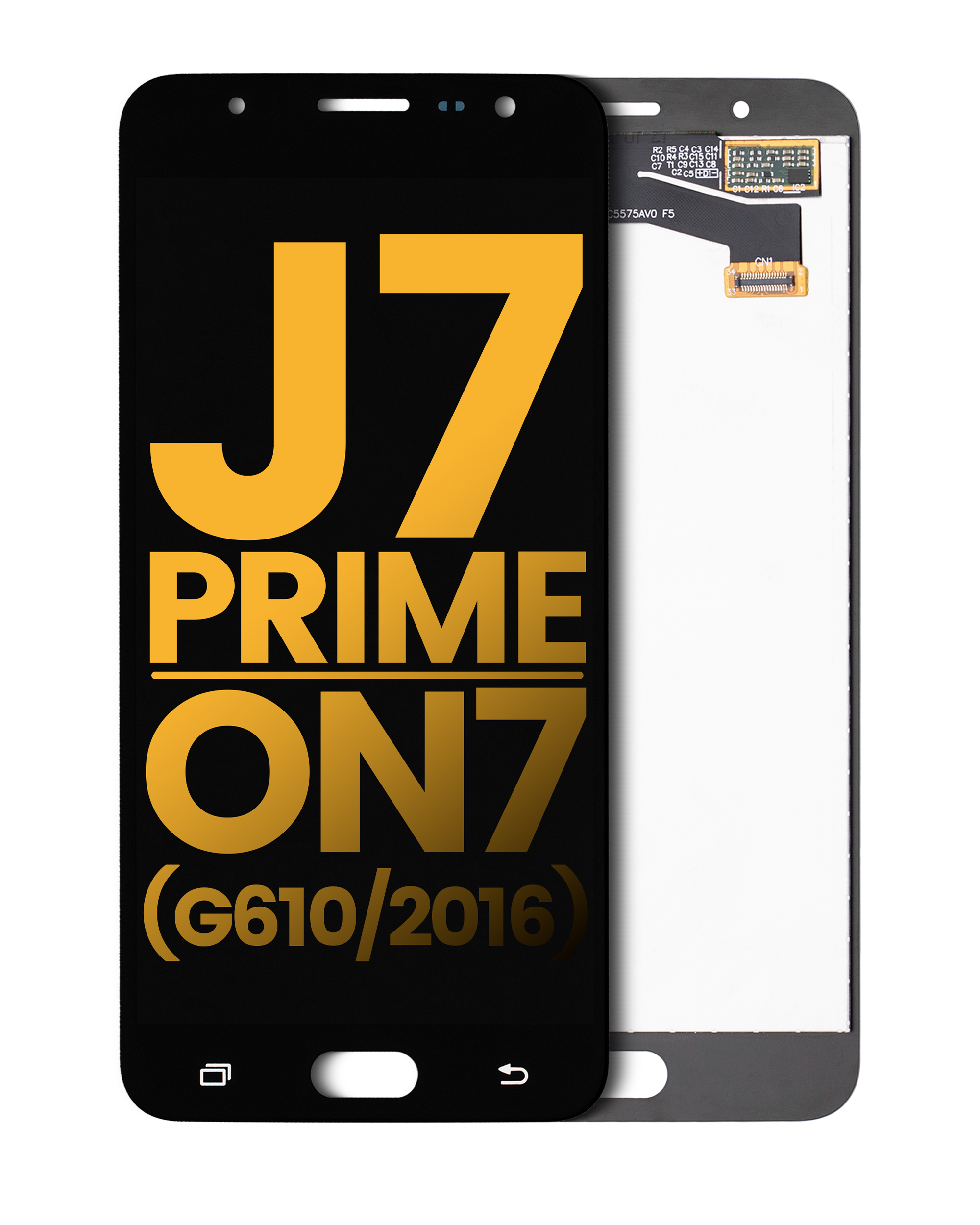 LCD Display without Frame for Samsung Galaxy J7 Prime / On7 (G610 / 2016) (Refurbished) (Black)